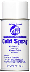 Cramer Cold Spray, Instant Cold Therapy for On-Field Use, Fast-Acting Topical Coolant, Portable 6 oz Aerosol, Mess-Free Application, Safe for Skin, Muscle & Joint Cooling Relief