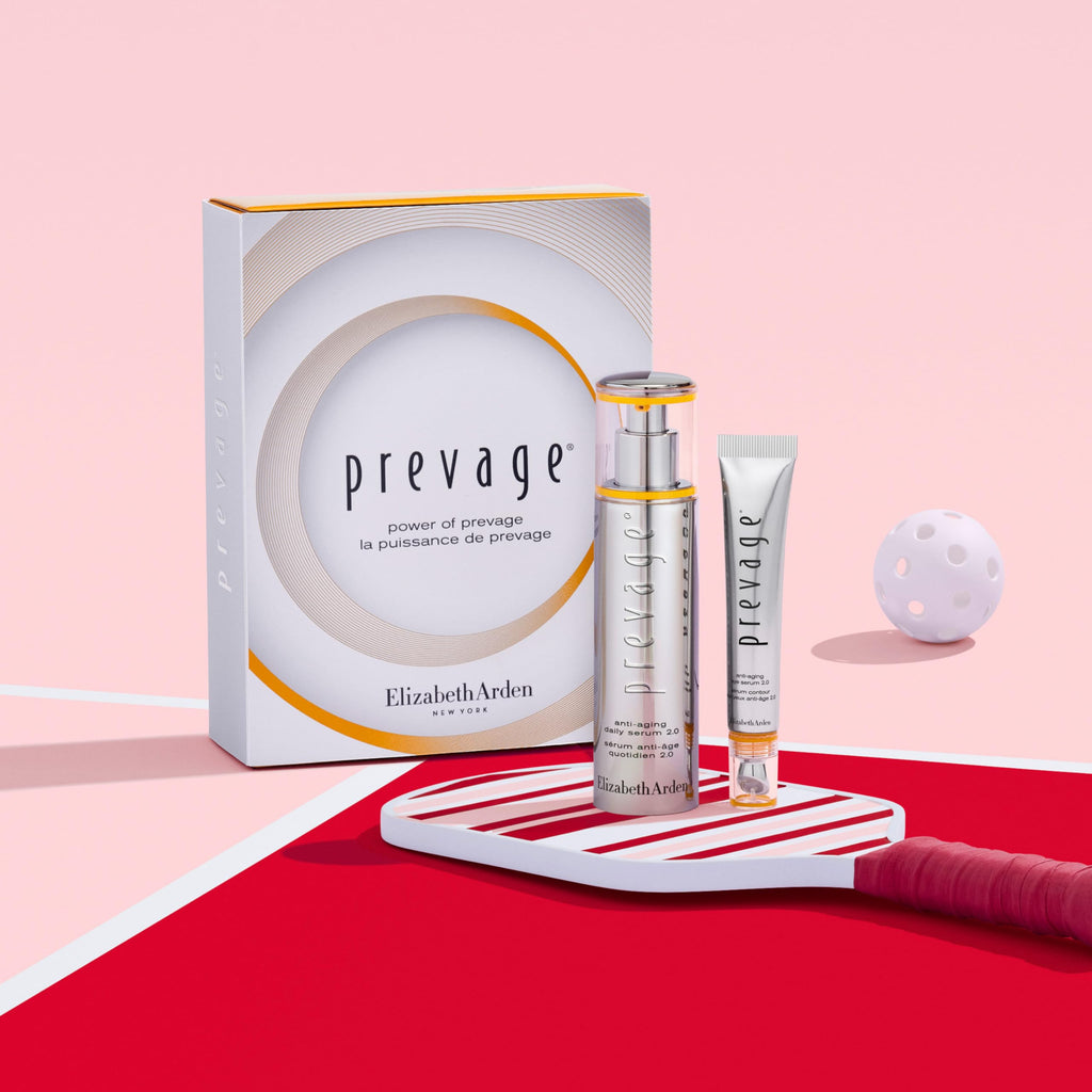 Elizabeth Arden - Power of Prevage 2-Piece Set, Anti-Ageing Face and Eye Serums, Reduce Wrinkles, Dark Spots and Puffiness, High-Performance Skincare for Radiant, Youthful Skin