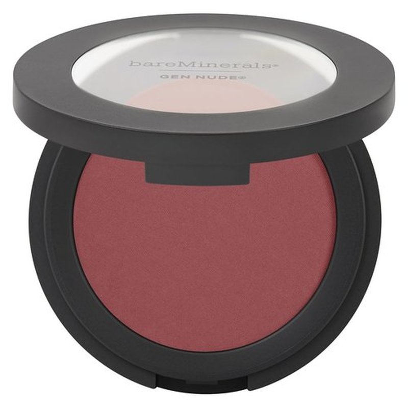 bareMinerals Gen Nude Powder Blush - Mineral-Based, Buildable Coverage, Talc-Free, Matte Finish