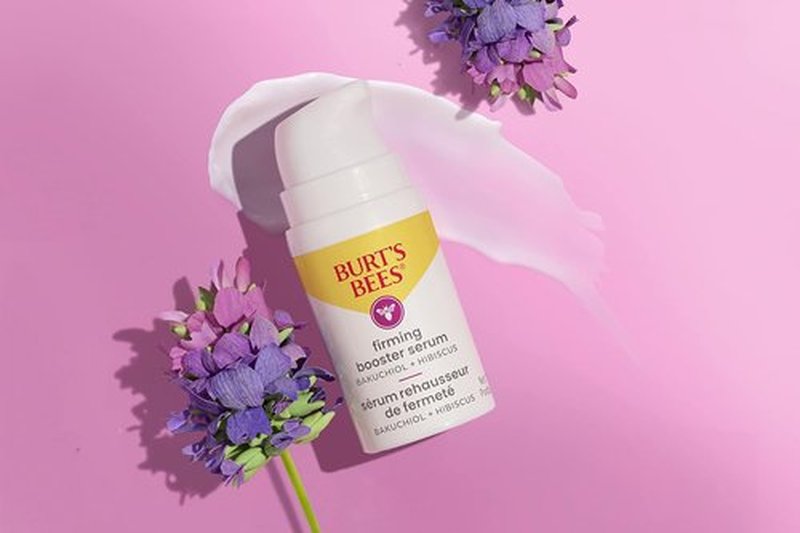 Burt's Bees Firming Collagen Face Serum - Natural Retinol Alternative with Bakuchiol | Anti-Aging Booster (1 oz)