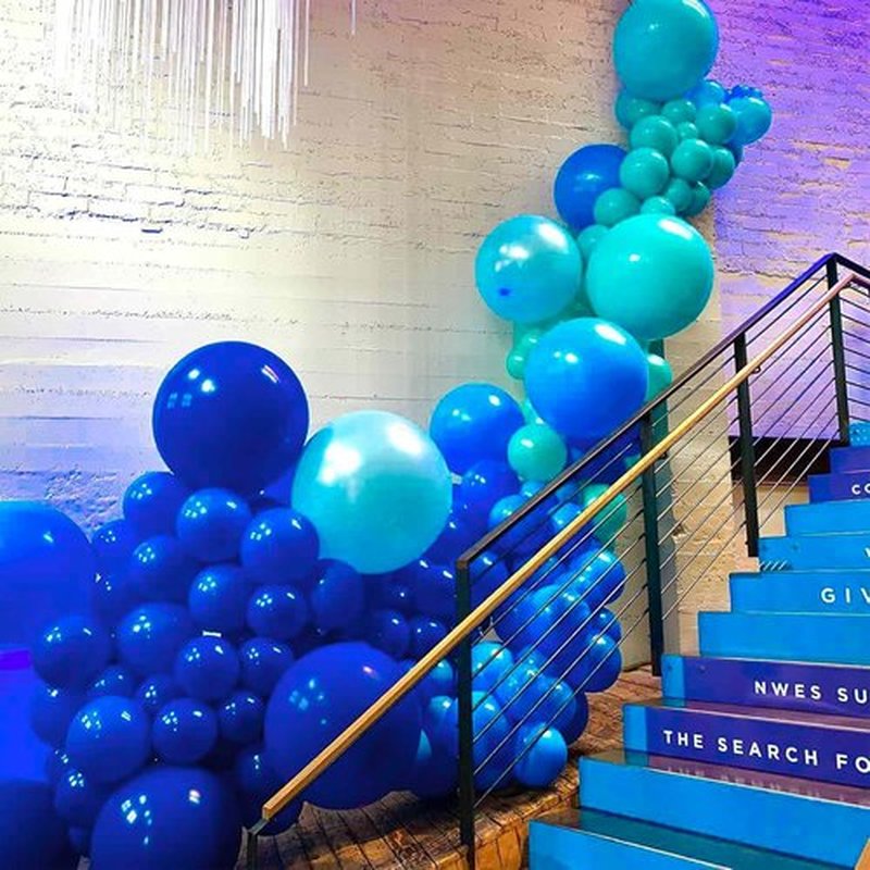 PartyWoo Royal Blue Balloons - 50 Pcs 12 Inch Matte Latex Helium Balloons for Celebrations
