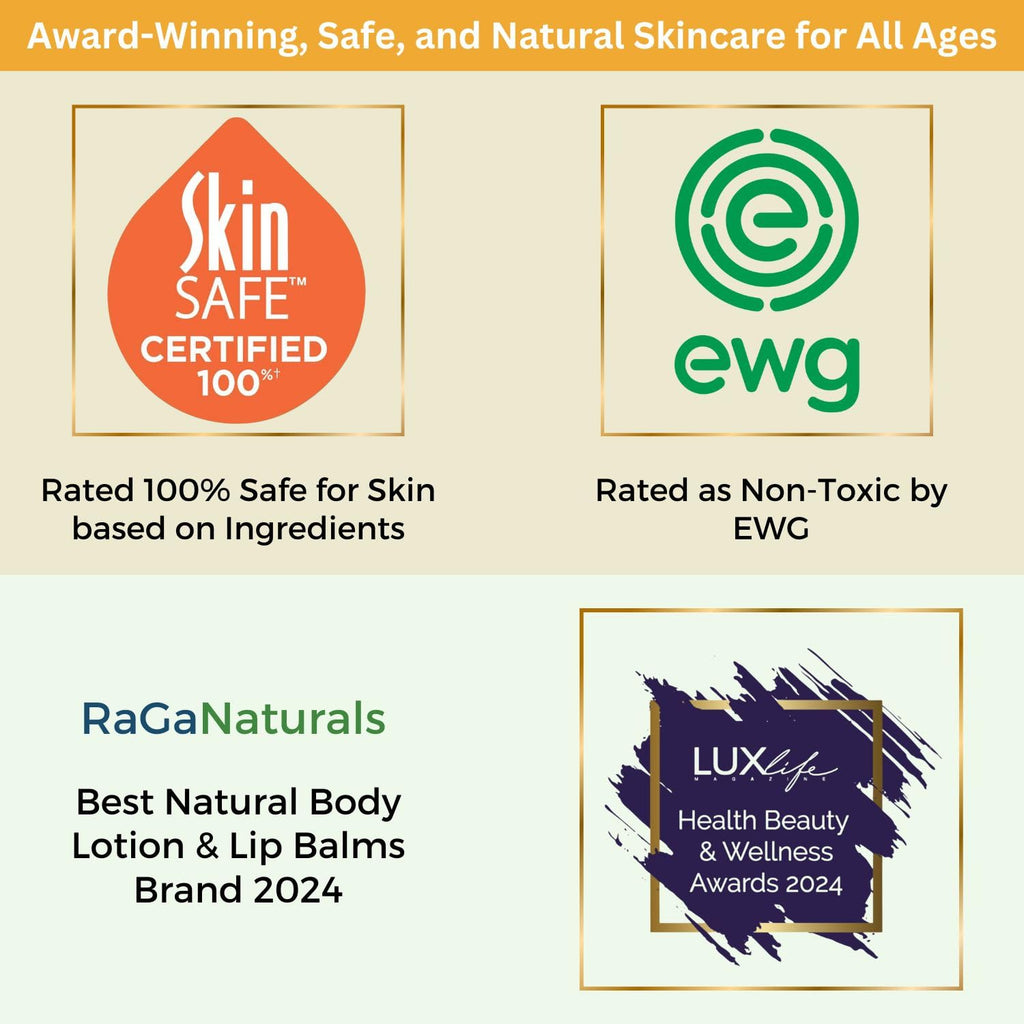 RaGaNaturals Natural Mango Shea Butter Lotion - Tropical Lotion with Vitamin E, B5, Argan & Avocado Oil - Refreshing, Hydrating & Nourishing Moisturizer - Vegan, Cruelty-Free & Paraben Free - 8 Oz