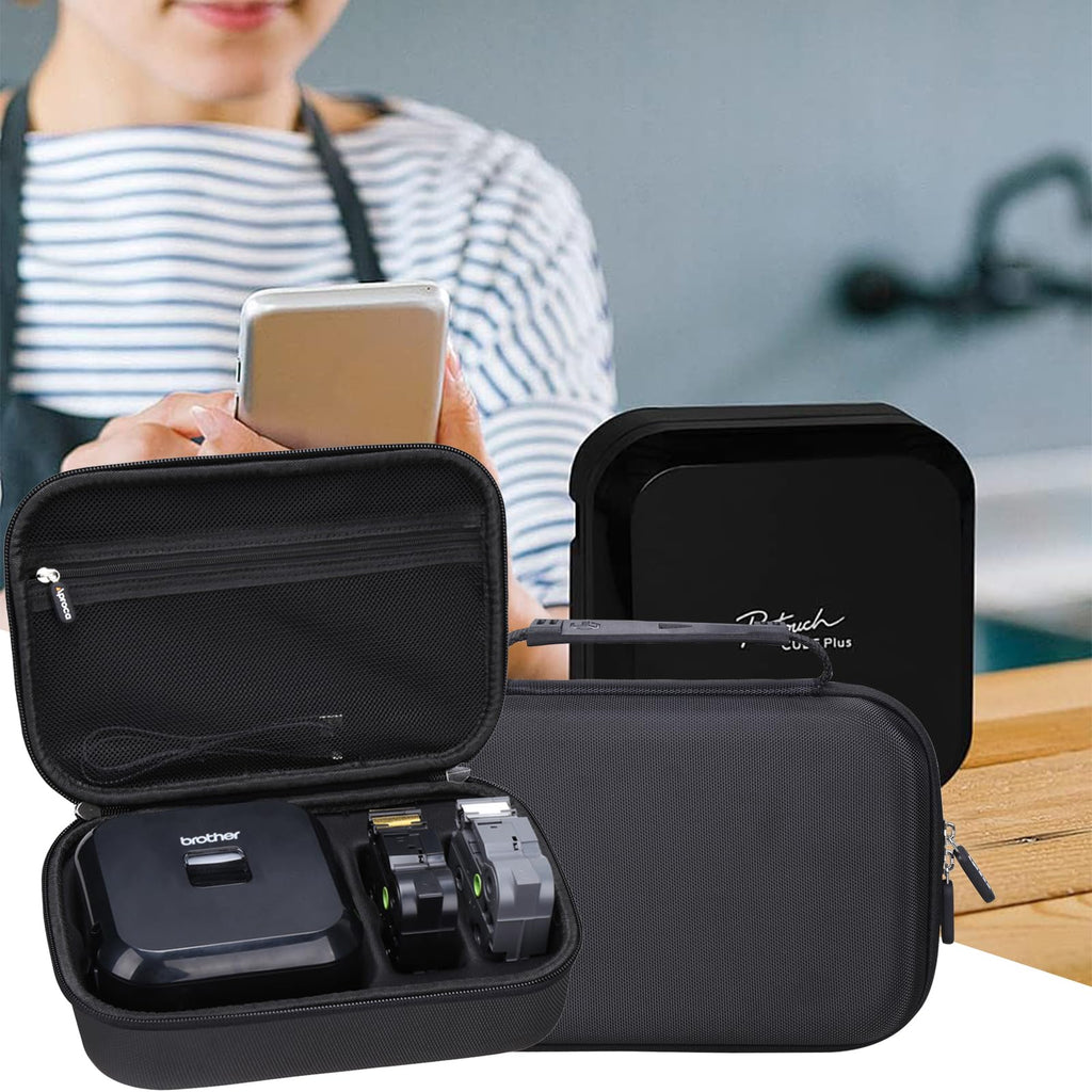 Aproca Case Compatible with Brother P-touch PT-P710BT CUBE Plus Bluetooth Label Maker, Portable Storage Bag for Accessories (Case Only)