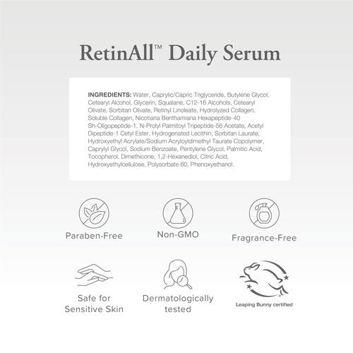 SeroVital Beauty RetinAll Daily Serum – Redefining Retinol – Retinoid Skin Serum – Anti Wrinkle Face Serum for Women, 1 oz