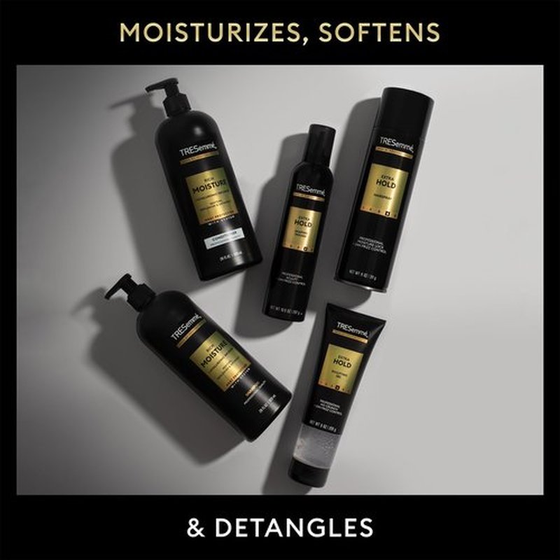 TRESemmé Extra Hold Hair Styling Bundle – Shaping Mousse, Layering Hairspray & Alcohol-Free Sculpting Gel, Professional-Quality Frizz Control