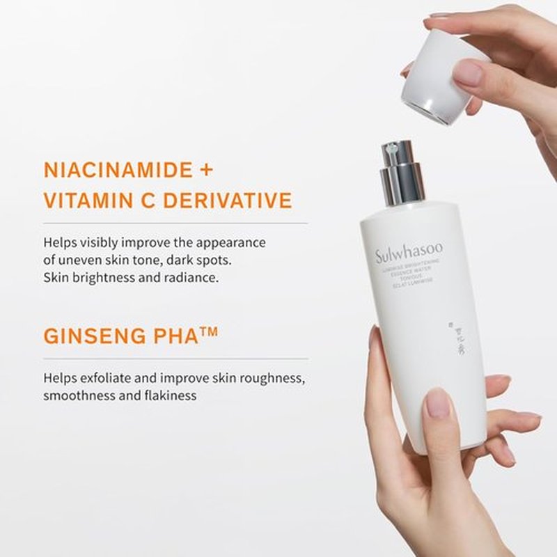 Sulwhasoo Lumiwise Essence Water - Prep & Illuminate for Smooth, Refined Skin | Daily Radiance Starter