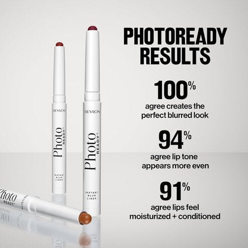 REVLON PhotoReady Blur Liner - Soft Matte Lip Makeup for Fuller-Looking Lips | 003 Dazed, 0.05 oz