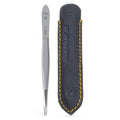 GERMANIKURE Slanted Tweezers in Cork Case - Made in Solingen Germany