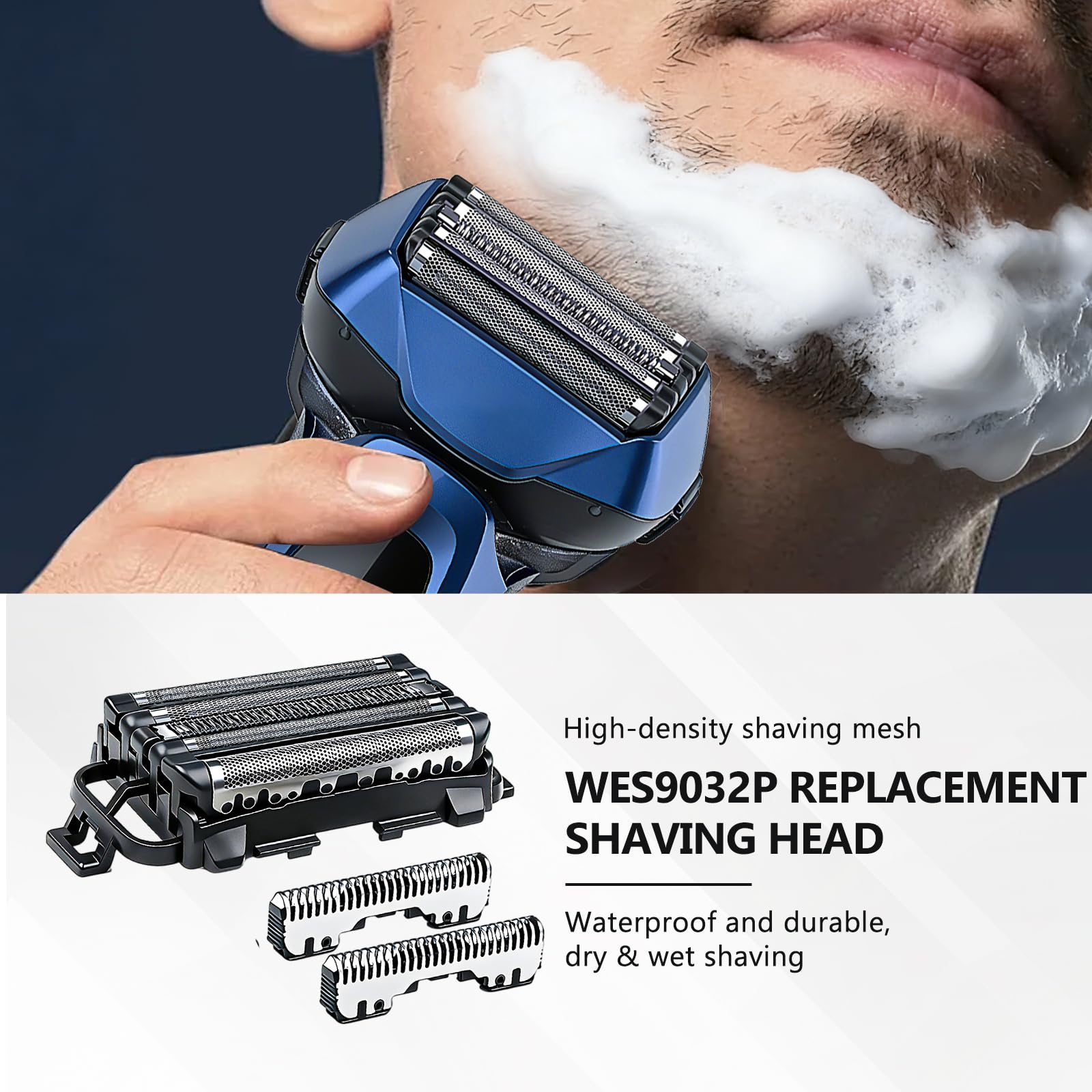 WES9032P Replacement Foil & Blade Set Compatible with ARC5 Shavers, 1-Pack