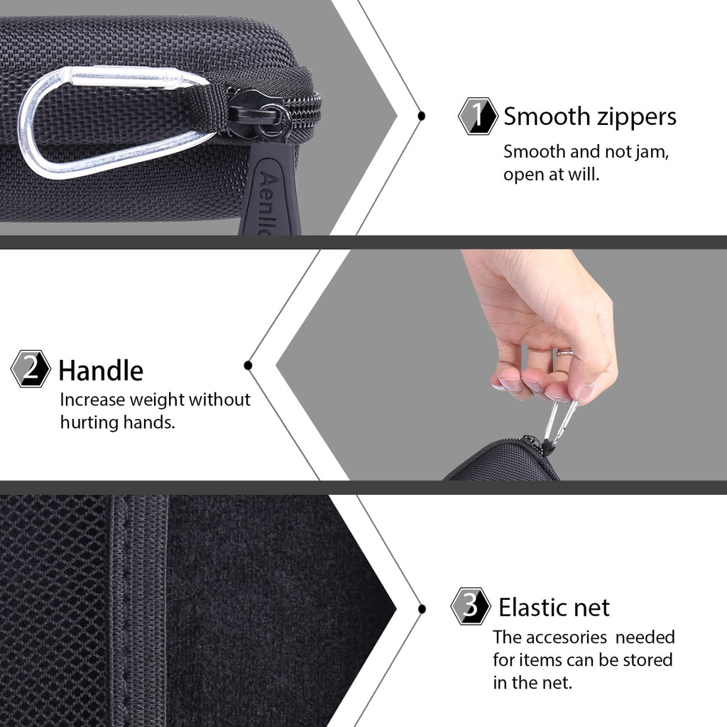 Aenllosi Hard Carrying Case Replacement for Garmin Edge 830/840/540/530/130PLus/520/820 Solar GPS Cycling