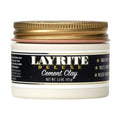 Layrite Deluxe Cement Clay - White Mild Cream Soda Hair Styling Product | 1.5 Oz