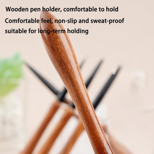 Nail Brush and French Tip Brush, Watercolor Paint Brushes for Oil Painting, Acrylic Paint Brushes（1 Pack） (Brown)
