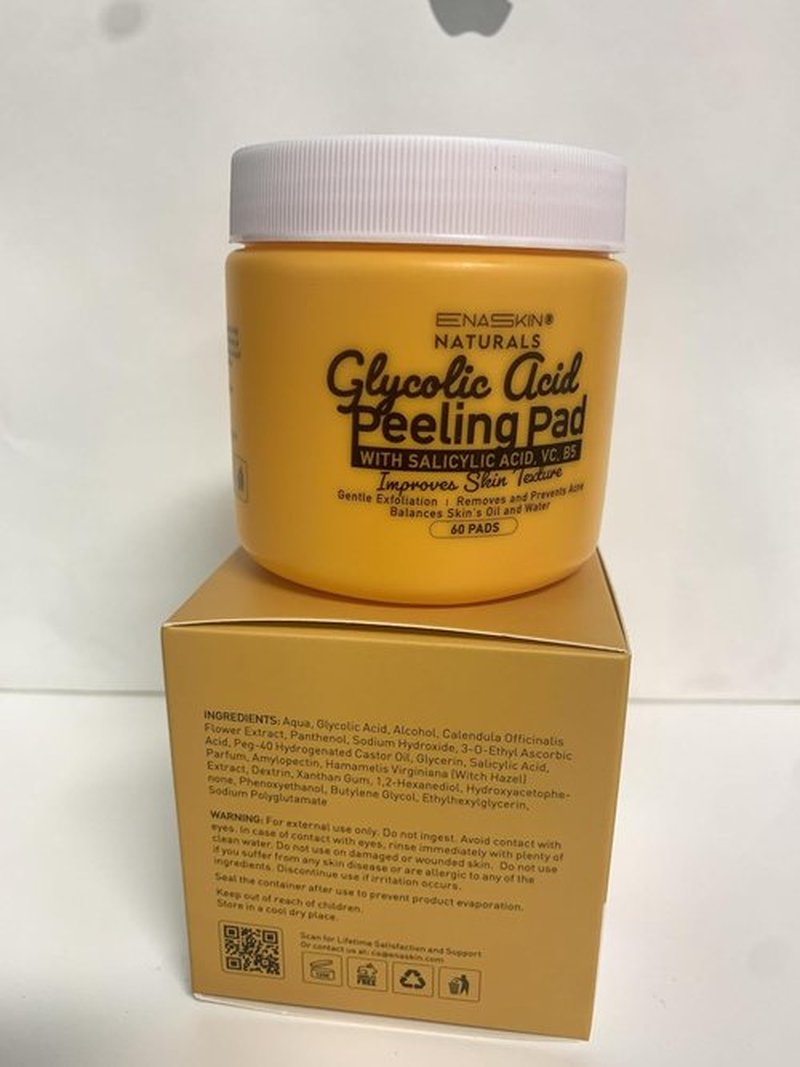 Regine Switzerland Peeling Pads - Glycolic & Salicylic Acid for Radiant Skin | 50 Pre-Soaked Pads