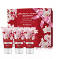 Vital Luxury Hand & Body Cream Gift Set, Hand Lotion Set Deeply Moisturizing for Rough Hands, Best Gift Ideas for Women,Travel Size, Japanese Cherry Blossom