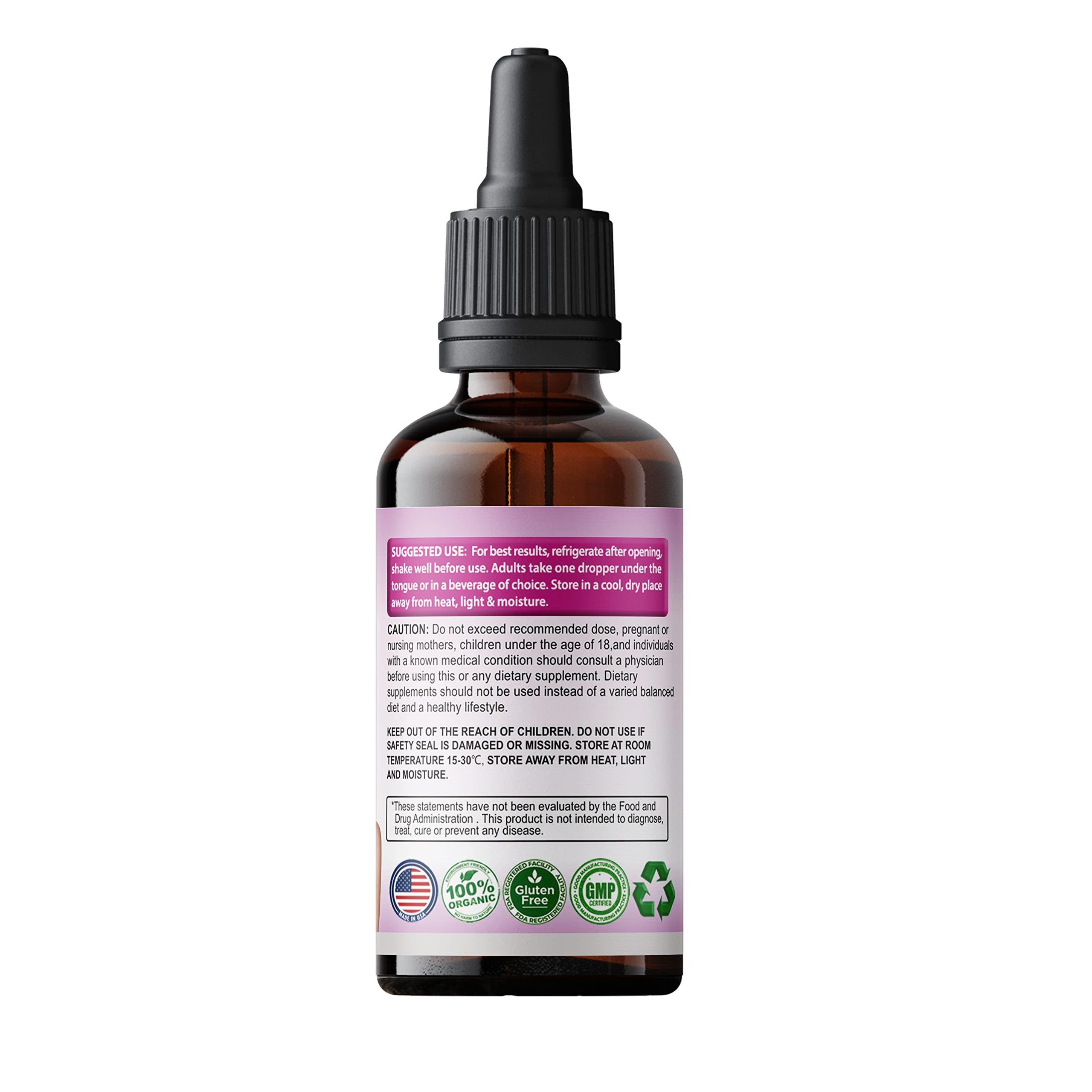 Feminizer by SMS, Pueraria Mirifica Drops for Estrogen | No Fillers | Herbal Extract | Non-GMO, Vegan, Alcohol Free Tincture | 2 Fl Oz (60ml) | for Trans Women Ladyboy LGBT