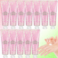 Loopeer 12 Pcs Magic Witch Hand Cream Bulk Pink Green Party Favor Hydrating Mini Hand Lotion with Rose Scent for Galentine's Day Goodie Bag Stuffers Thank You Gift, Travel Size (Crown)