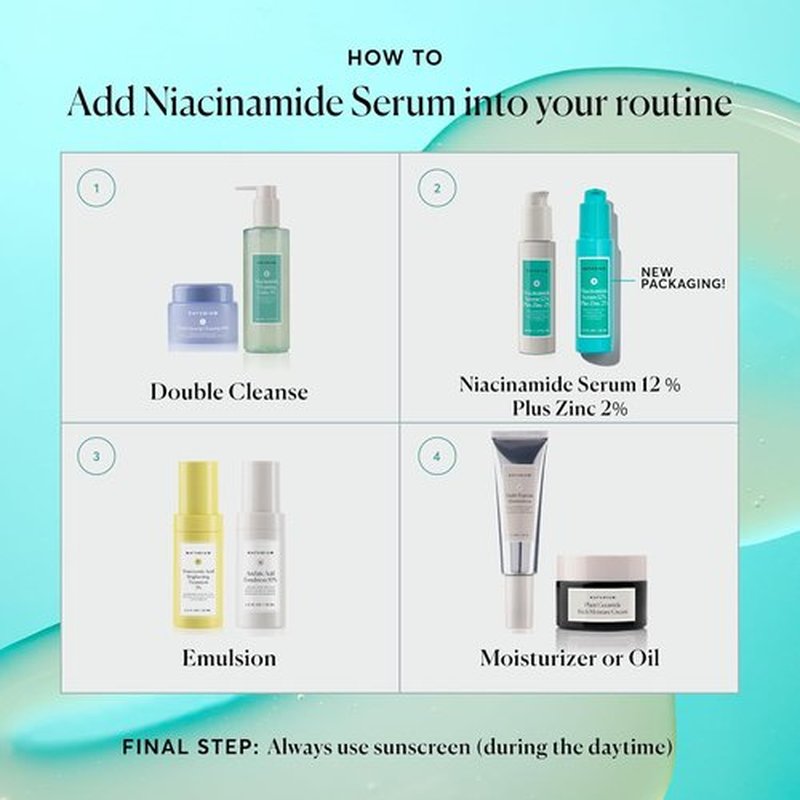 Naturium Niacinamide Face Serum 12% - Anti-Aging Pore Minimizer & Dark Spot Corrector | 1 oz Vegan Formula