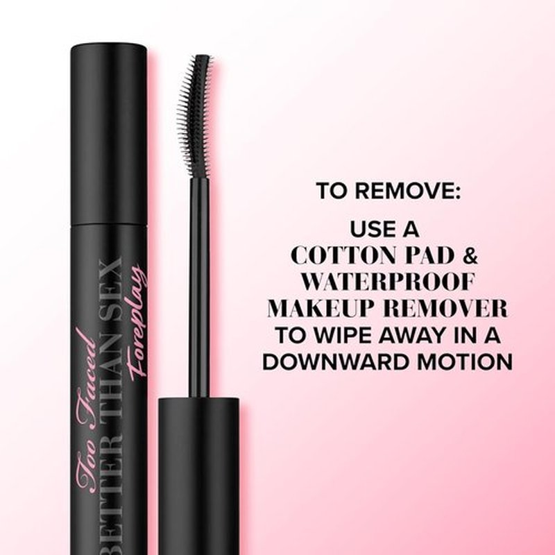 Too Faced Better Than Sex Foreplay Mascara Primer - Waterproof, Long-Lasting, Volumizing Formula
