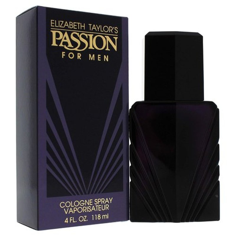 Elizabeth Taylor Passion Men Cologne Spray - 4.0 Oz | Invigorating Fragrance for Him