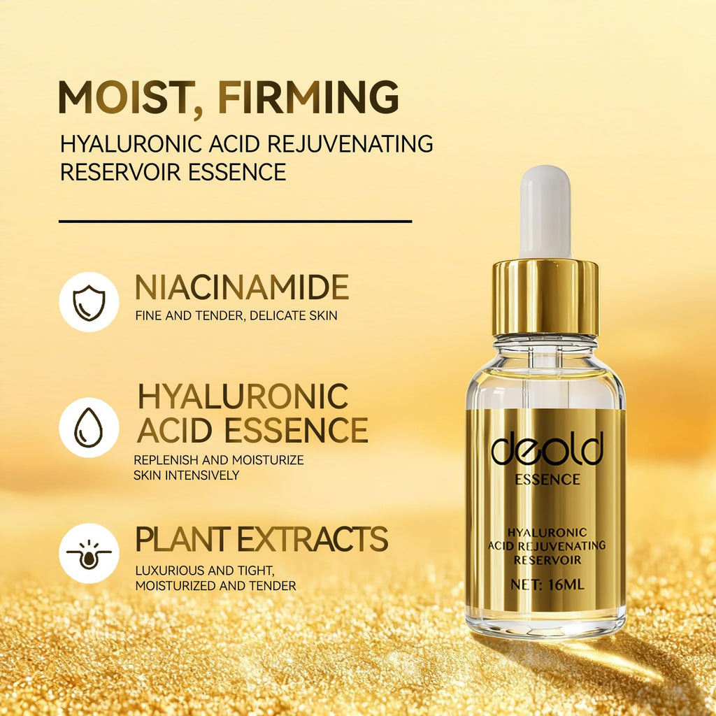 Hyaluronic Acid Serum For Face - Hydrating Serum with Niacinamide & Plant Extracts for Firmness |16ml | 0.54 fl.oz