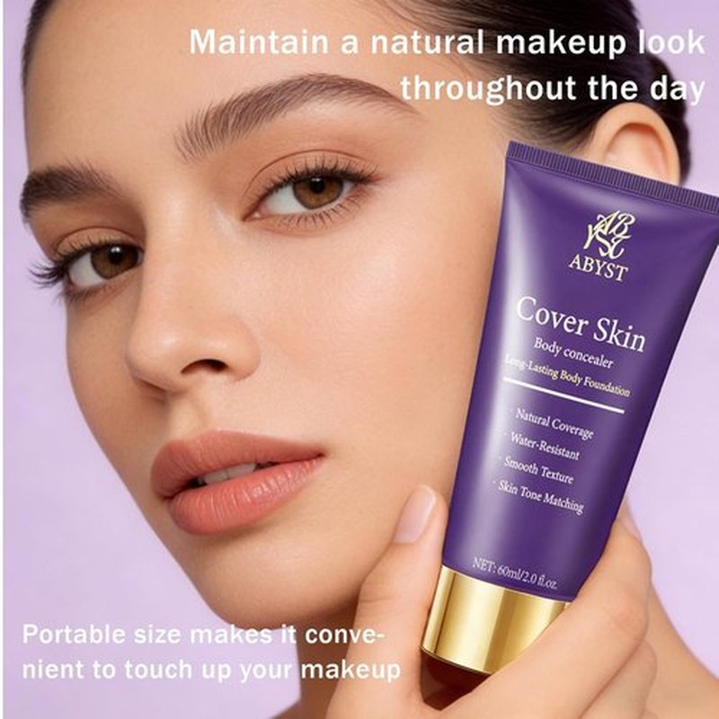 Nature Waterproof Concealer Body Foundation - Full-Body Beauty Treatment & Scar Covering - 3.5 oz