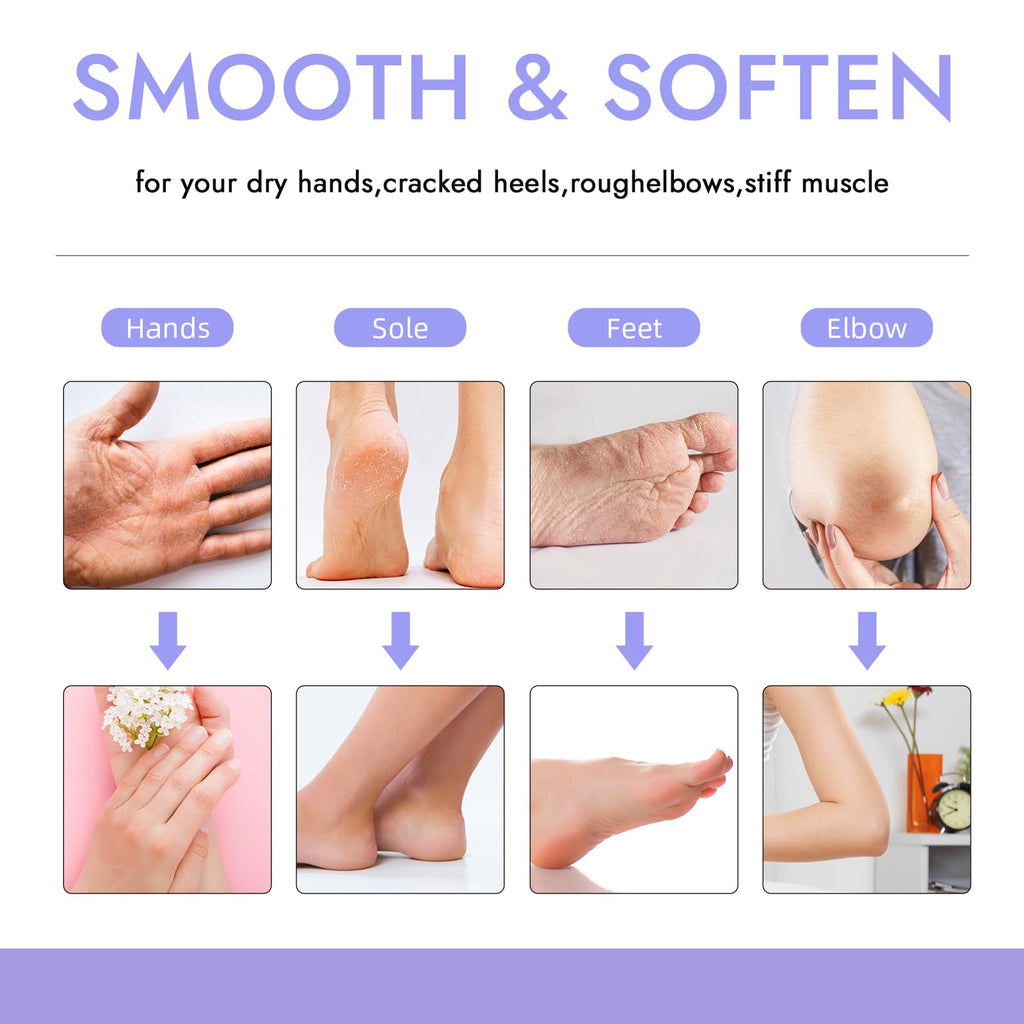wewax 6 packs Paraffin Wax for Hand and Feet, Lavender scent Wax for Hands