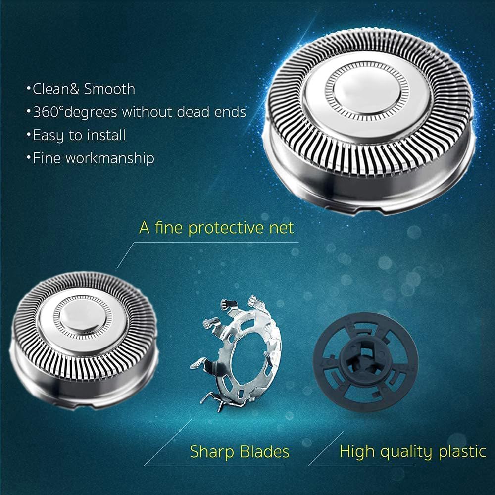 SH71 Replacement Heads Fit for Philips Norelco Shaver Series 7000 and 5000