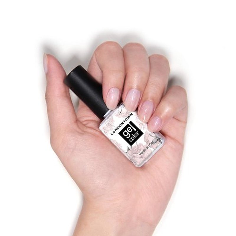 LONDONTOWN White Gel Nail Polish - Long-Lasting, Chip-Resistant Shine - 12ml / 0.40fl oz