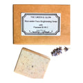 Rice Water Face & Body Soap Bar with Flaxseed & Orange Peel, Oatmeal Soap Base, Gentle Cleansing Bar for Daily Skin Care, Rose scent, 4 oz