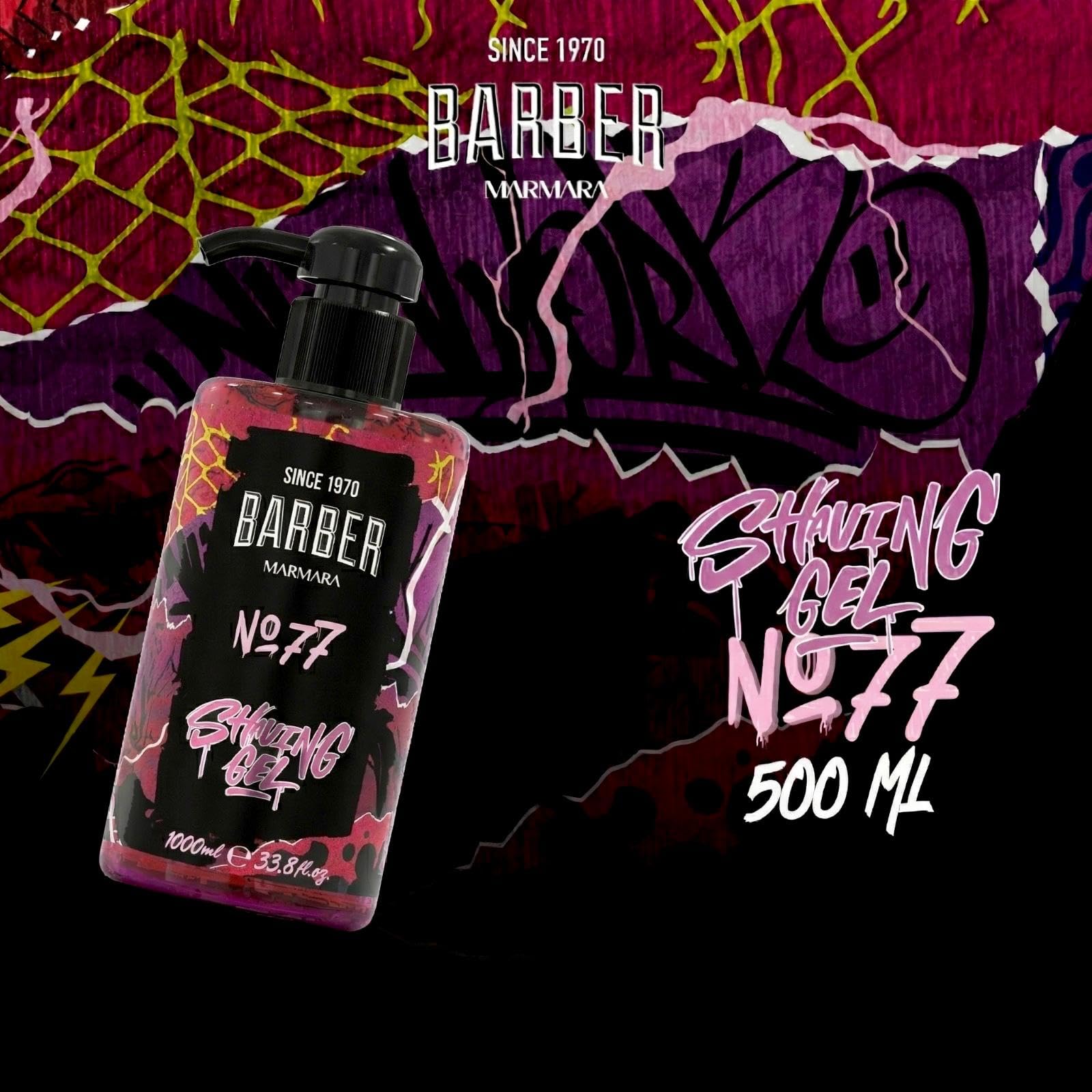 Barber Marmara Shaving Gel Series (500 ml, 77)