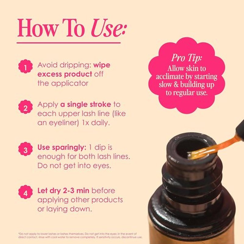 Grande Cosmetics GrandeLASH-MD Lash Enhancing Serum - Peptide & Vitamin Infused for Fuller Lashes | Ophthalmologist Tested, Cruelty-Free