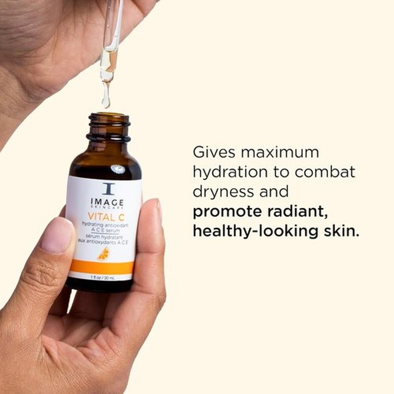 IMAGE Skincare VITAL C Hydrating Serum - Brightening Complex with Vitamins A, C & E | 1 fl oz