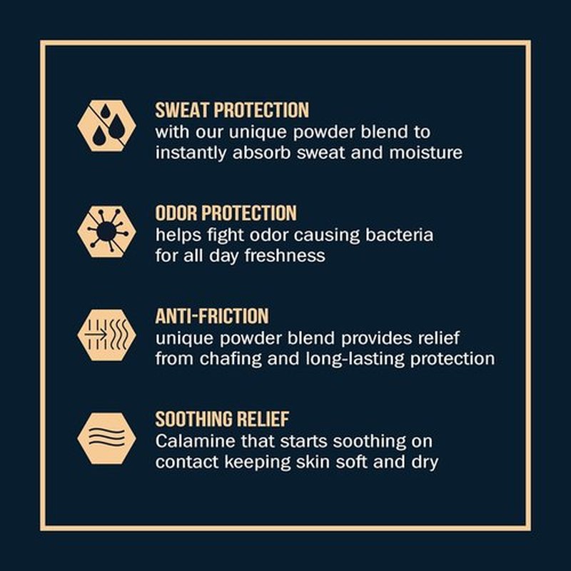 Certain Dri Body Powder - Talc-Free Anti-Chafing & Anti-Itch Formula - Maximum Sweat Absorption | 8 oz, Pack of 2