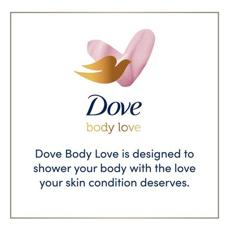 Dove Body Love Body Cleanser Hyper-Reactive Skin Balance for Ultra-Sensitive Reaction-Prone Skin Fragrance Free Body Wash with Only 12 Ingredients 17.5 oz