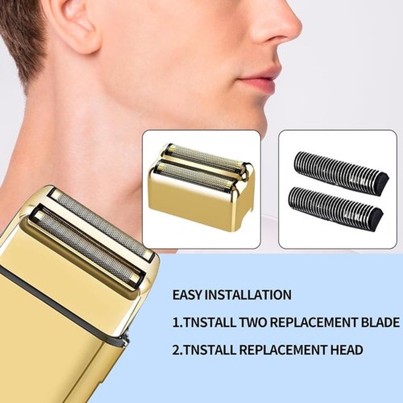 BaBylissPRO Replacement Foil and Cutters - Professional Gold Compatible with FXFS2 Shaver