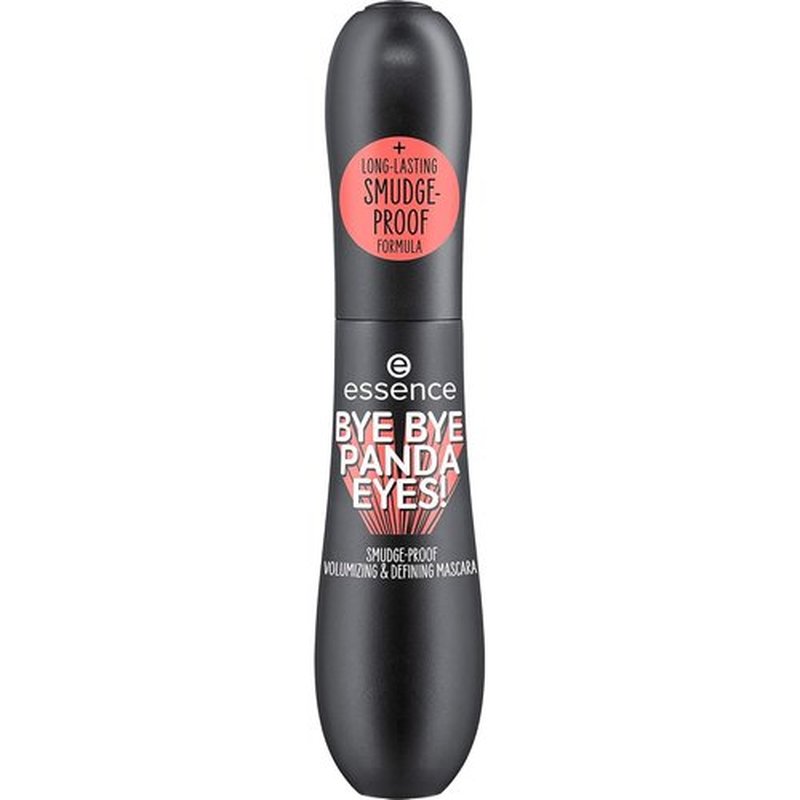 Essence Bye Bye Panda Eyes Tubing Mascara - Smudge-Proof, Volumizing Definition | Vegan & Cruelty-Free