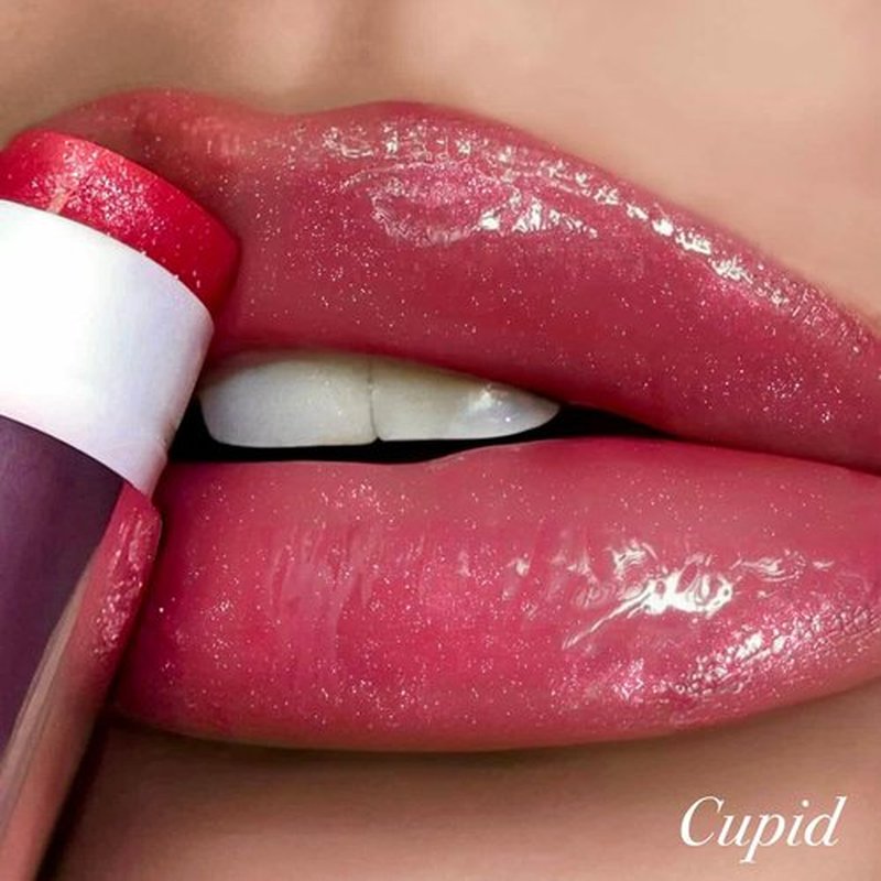Girlactik Jello Gloss Lip Balm – Hydrating Lip Gloss with Natural Shine, Pink Lemonade Scent, Moisturizing, and Smooth, Perfect for Everyday Lip Care with a Glossy Finish, 0.15 oz (Cupid)