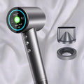 High-Speed Ionic Hair Dryer: 3Min Fast Dry with Brushless Motor - Quiet, Lightweight hair care Blow Dryer with Diffuser & HD Display for Curly Hair&Salon&Home&Travel, Hair Dryer for Women/Men/Baby/Pet