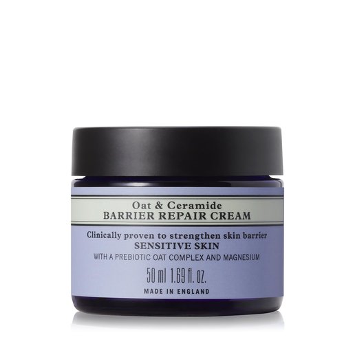 Neal's Yard Remedies Oat & Ceramide Barrier Repair Cream, Vegan & Cruelty-Free, 1.69 fl. oz.