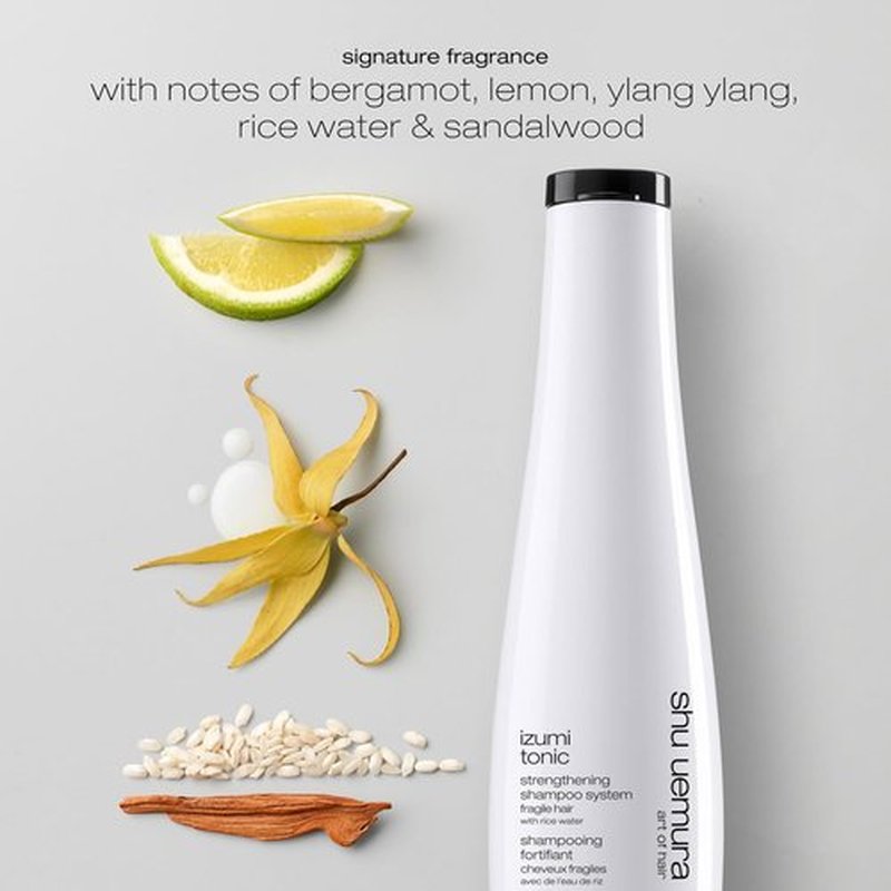 Shu Uemura Art of Hair Izumi Tonic Shampoo - Strengthens & Thickens with Japanese Rice Water, 300ml