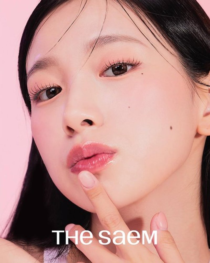 THESAEM Saemmul Candy Syrup Gloss - 02 Cherry Syrup Daily Red - Korean Plumping Lip Gloss Syrup Shine Volume Layer - High-Gloss Moisturizing with Candy-Like Finish, 0.2 fl.oz.