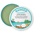 Badger Coconut AfterSun Balm - 100% Organic Sunburn Relief & Hydration | 2 oz Tin