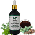 Seddy Organic Jamaican Black Castor Oil - Cold-Pressed Hair Growth Treatment with Rosemary & Peppermint - 3.4 fl oz