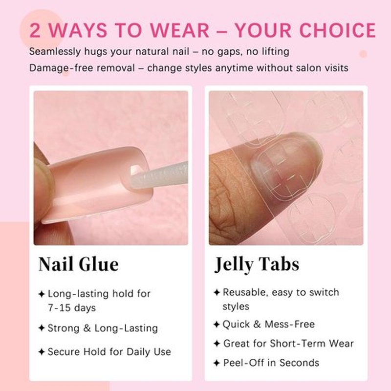 AddFavor 240pcs French Tip Press on Nails Short Oval Fake Nails, White French Tip Nails Press ons Acrylic Press on Nail Almond False Nail Tips for Women