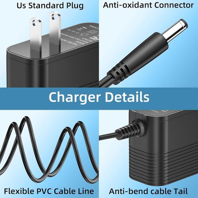 BaByliss PRO FX3 Cordless Hair Trimmer Charger - 12V Adapter for FX3C & FX3T Models