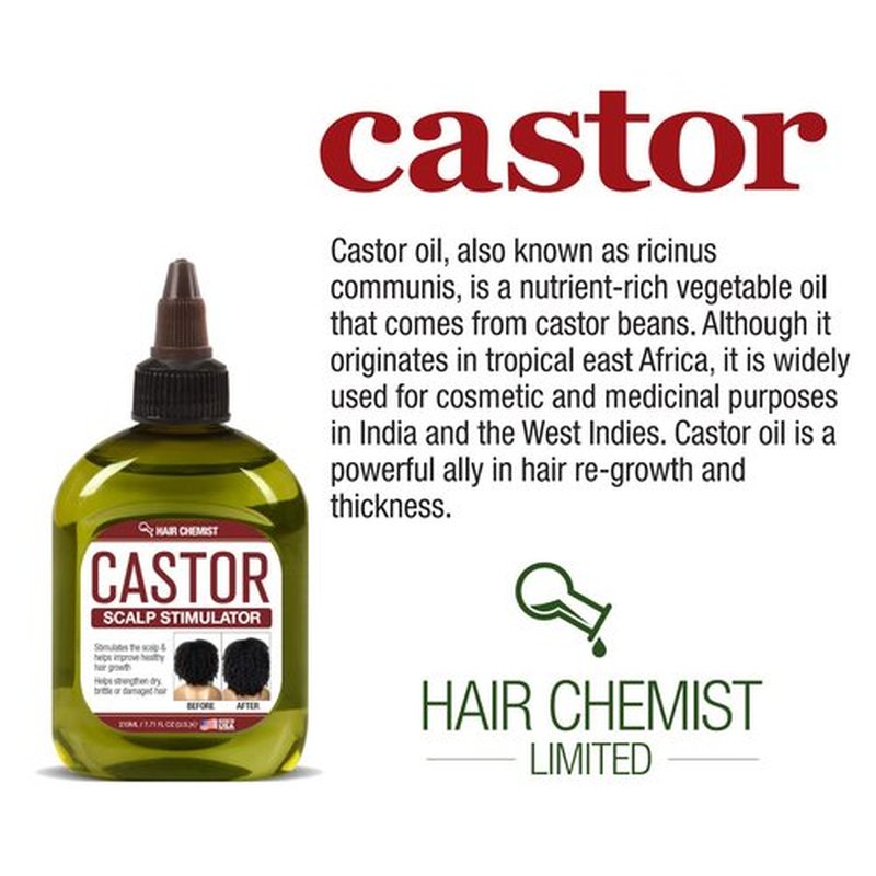 Hair Chemist Pro-Growth Castor Oil Scalp Stimulator 7.1 oz.