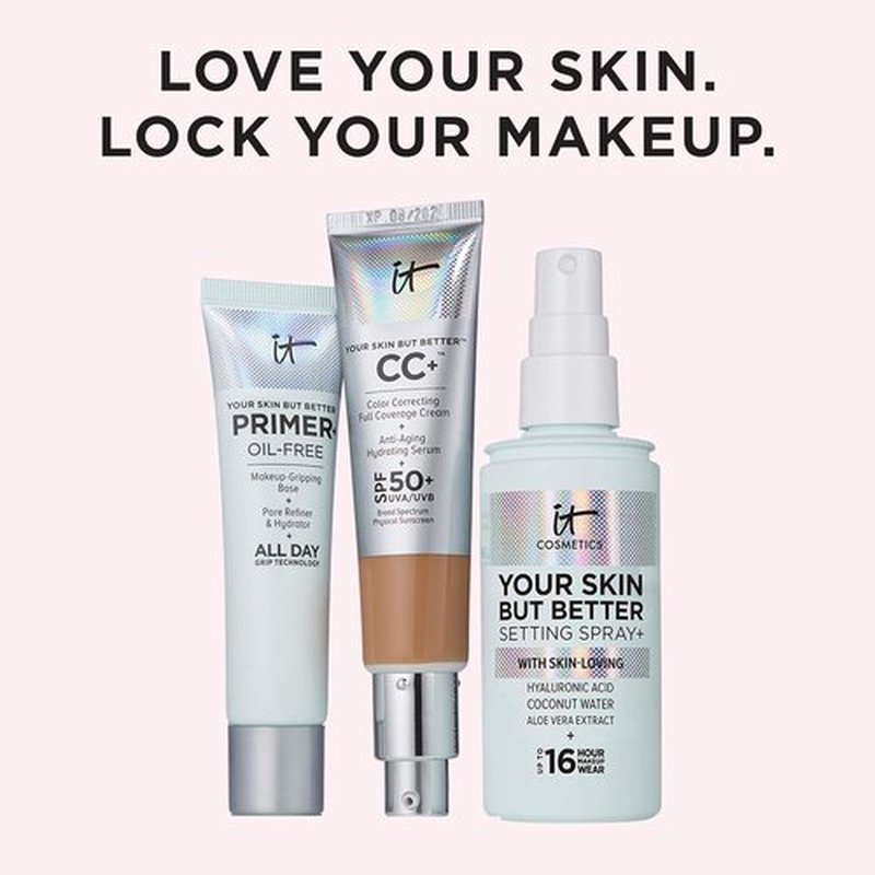 IT Cosmetics Your Skin But Better Makeup Setting Spray - Hydrating Formula for 16-Hour Hold - With Hyaluronic Acid, Coconut Water & Aloe Vera