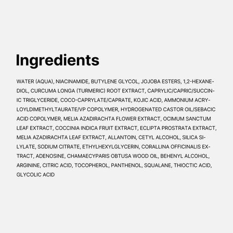 medicube Kojic Acid Turmeric Clarifying & Balancing Capsule Serum for Troubled Skin | Soothing & Brightening Facial Serum | Niacinamide & Glow Capsules for Hydration and Barrier Support | 1.01 fl.oz