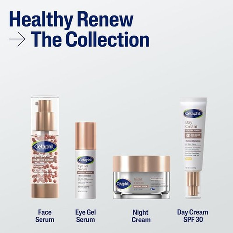Cetaphil Hydrating Eye Gel Serum - 24Hr Anti-Aging Cream for Dark Circles & Wrinkles | 0.5 Oz