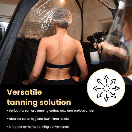 120 Pairs(240feets) Spray Tan Feet Pads Disposable & Economic Feet pads for Spray tanning,Use in Tanning booth,Sunless Tanning at Home or Beauty Salon-Non Slip- Comfortable-Hygienic-Ultra Bronzing
